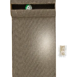 Zeeman Huisdieren^Katten-krabmat met bal - Bruin