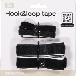 Zeeman Hobby^Klittenband - Zwart