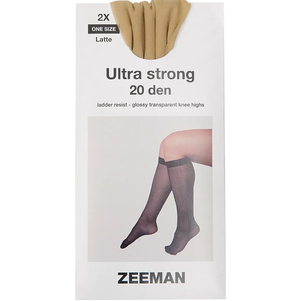 Zeeman Kniekousen^Kniekousen - Wit