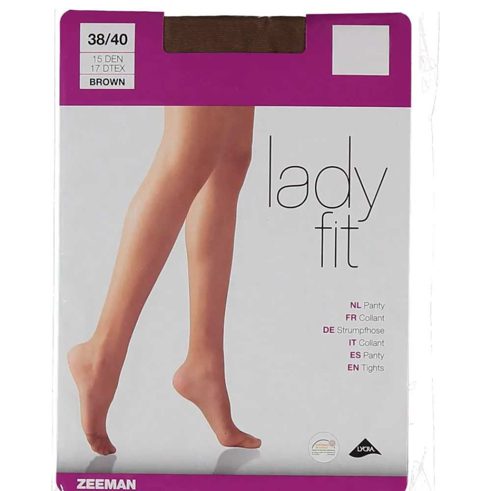 Zeeman Panty's|Basics^Lady fit Panty - Bruin