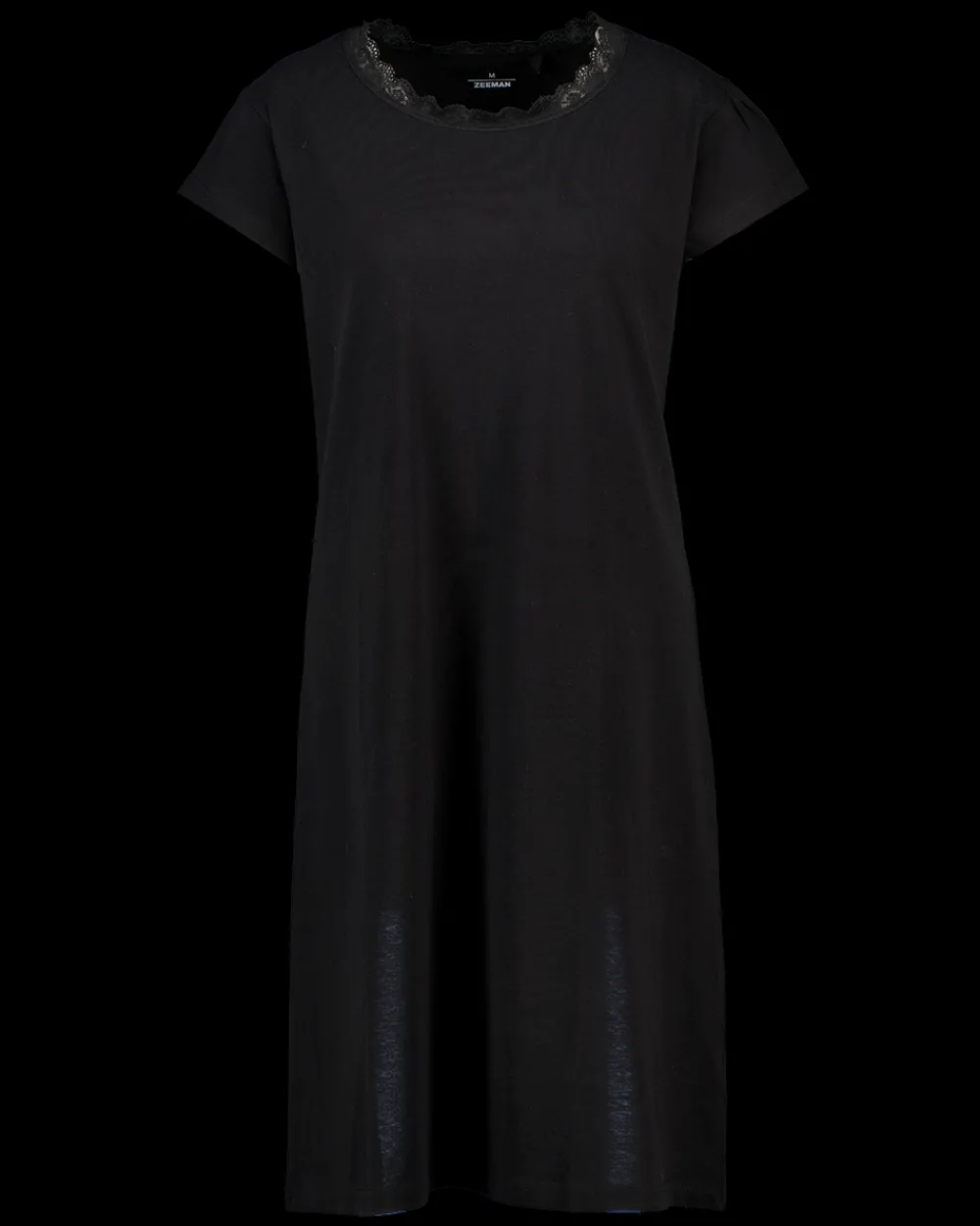 Zeeman Nachthemden|Pyjama's^Nachthemd - Zwart