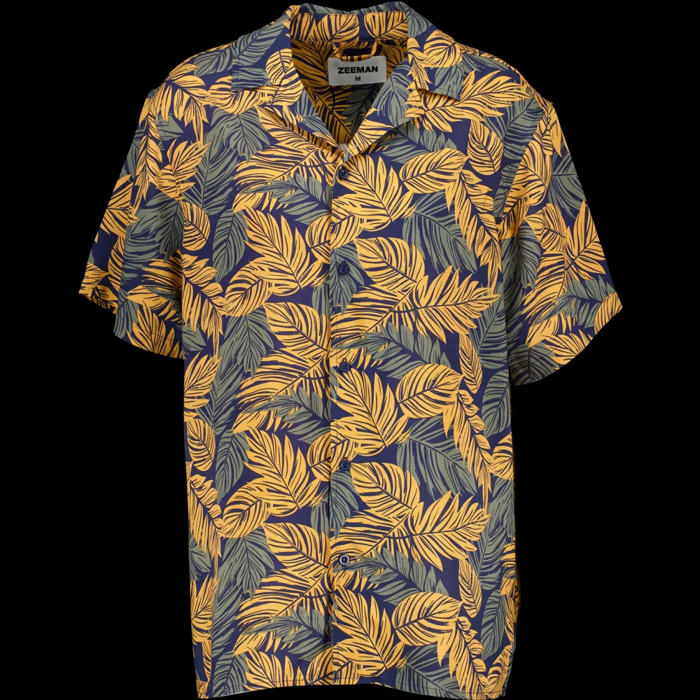 Zeeman T-shirts & Polo's^Overhemd - Bruin