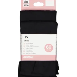 Zeeman Panty's^Panty - Zwart