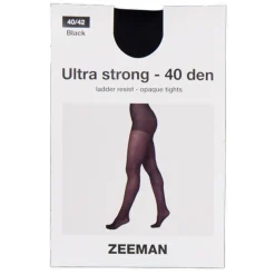 Zeeman Panty's^Panty - Zwart