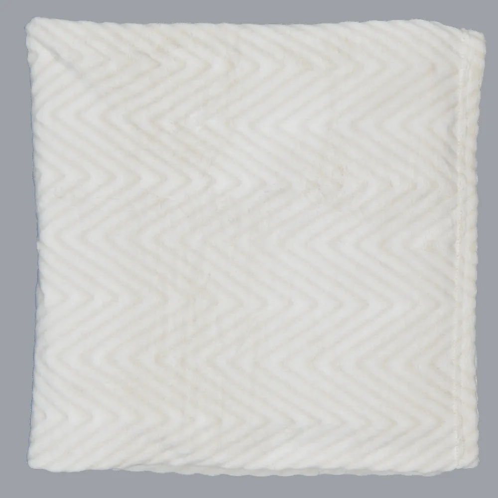 Zeeman Woonaccessoires|Plaids & Dekens^Plaid - Wit