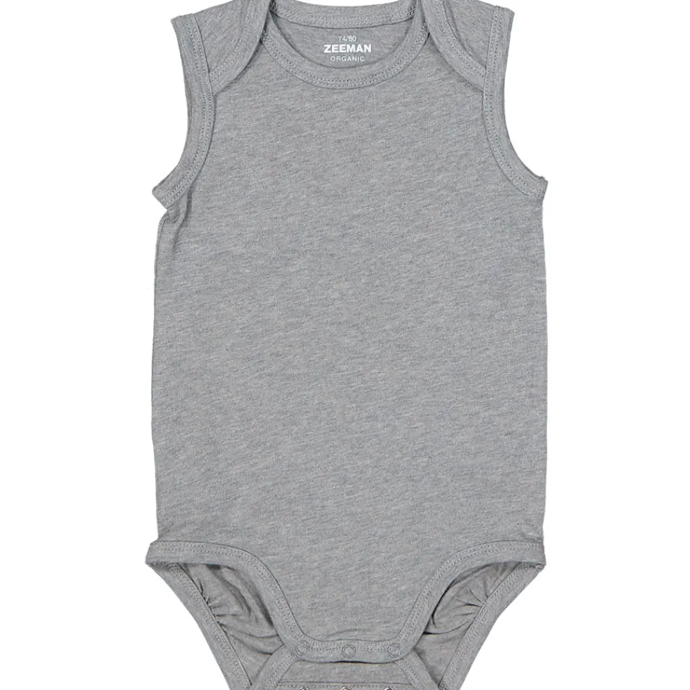 Zeeman Rompertjes|Basics^Romper - Grijs