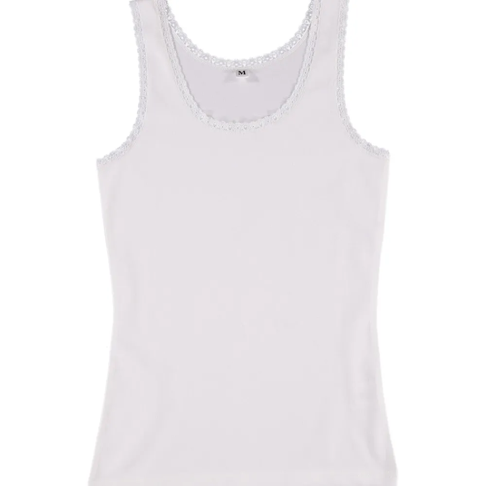 Zeeman T-shirts & Tops^Singlet - Wit