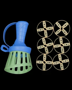 Zeeman Buitenspeelgoed|Kinderpuzzels & Kinderspellen^Speelgoed vangspel - Blauw