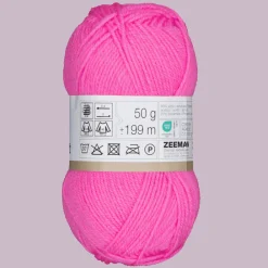 Zeeman Hobby|Breigaren^Super soft Breigaren - Roze