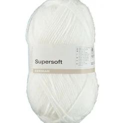 Zeeman Hobby|Breigaren^Super soft Breigaren - Wit
