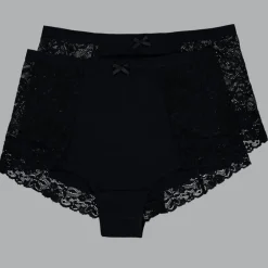 Zeeman Slips|Slips^Tailleslip - Zwart
