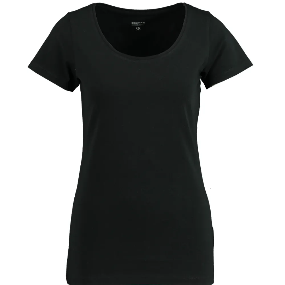 Zeeman T-shirts & Tops^T-shirt - Zwart