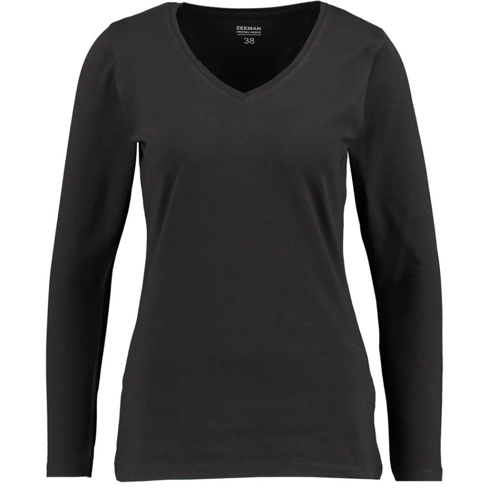 Zeeman T-shirts & Tops^T-shirt - Zwart