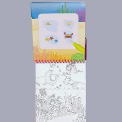 Zeeman Hobby|Knutselen^Waterkleurboek - Paars